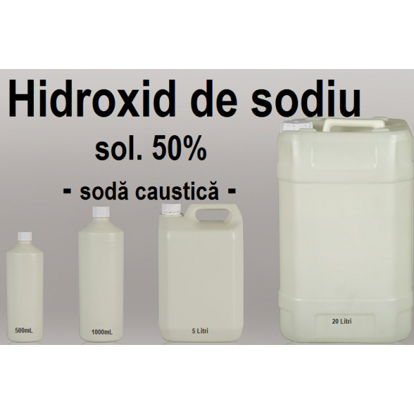 Hidroxid de sodiu sol. 50%